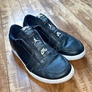 Black Nike Air Jordans